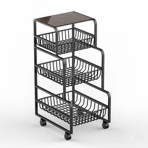 Tessuto di Carta Da Cucina di Verdure Negozio Di Lusso Display Rack Bin Rotante Organizzare Spezie Vaso Bottiglia Rack di Stoccaggio