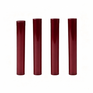 Fournisseur OEM ODM de tubes en PP de 117 mm, récipient en plastique rond à ouverture facile, conteneur cosmétique à estampage à chaud - Product Image 3