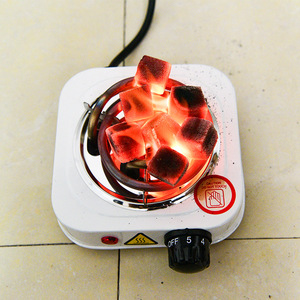 Charbon à chicha de style moderne arabe, 96 pièces, forme carrée, en coque de noix de coco, pour chicha et fumage - Product Image 4