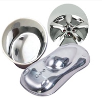 Peinture chromée Hali Hydro Chrome, peinture chromée miroir argentée, ensemble liquide