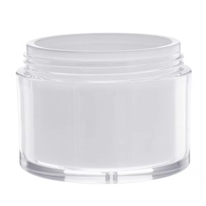 Bocaux en plastique ronds sous vide de 15/30/50/100 ml avec couvercle à vis, logo sérigraphié pour l'emballage de crème pour le visage et de lotion - Product Image 6