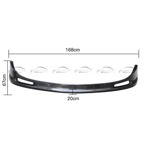 ลิ้นกันชนหน้าคาร์บอนไฟเบอร์ OLOTDI สีดำเงา สำหรับ 911 996 1999-2001 Carrera - Product Image 6