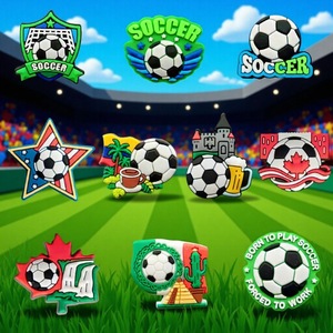DERAN Most Popular Cartoon messi Miami Club Shoes <strong>Charms</strong> Keychain <strong>Football</strong> Teams Star Pvc Rubber Jersey Toy Keychains PVC <strong>Charms</strong> - Product Image 2