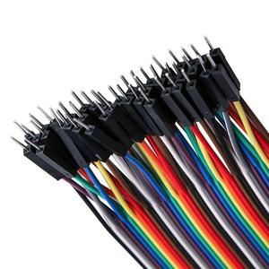 Cable Dupont 24 AWG y Cables Dupont <span class=keywords><strong>M</strong></span>-<span class=keywords><strong>M</strong></span> de 20 cm, Cable de Puente para Protoboard, Cable Dupont Macho a Macho - Product Image 1