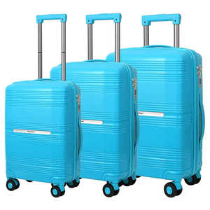 Produk baru 2025 koper berwarna cerah Setson Abs tas bagasi perjalanan koper cangkang keras dengan roda 360 derajat - Product Image 5