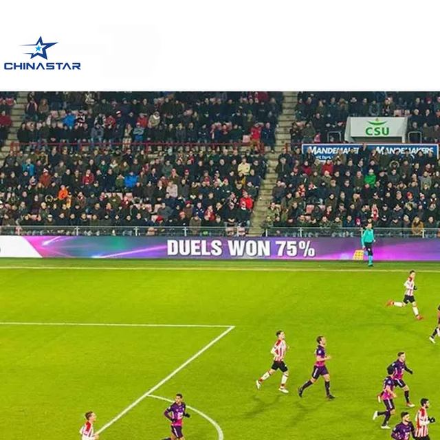 Outdoor Digital Large Basketball Football Fence Stadium Advertising Perimeter Screen Stadium Display