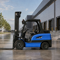 Chariot élévateur électrique à prix réduit, écoénergétique, 1,5 tonne, protection contre les surcharges, fournisseur pour entrepôts