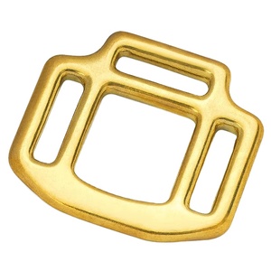 Boucle d'ajustement de bride de cheval en laiton massif Sacs à boucle d'ajustement de sangle d'emballage personnalisables - Product Image 1