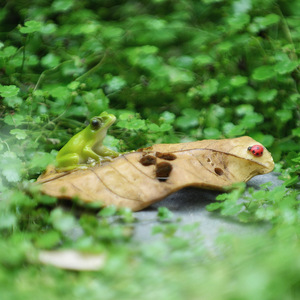 Creative Bird Figurine Resin Garden Decoration Bonsai Ornament Spring Festival Gift - Product Image 4