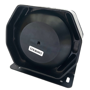 Yuankao – haut-parleur de sirène 100w, haut-parleur de signal d'avertissement extra mince 4 8ohm 120 130db, sirène et haut-parleur pour véhicule d'urgence - Product Image 3