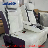 Asientos de la Serie 5.0 con Calefacción y Masaje VIP, Cristal Morado, para Mercedes Benz Vito W447 Vclass Hyundai H1 Mpv Van Hiace