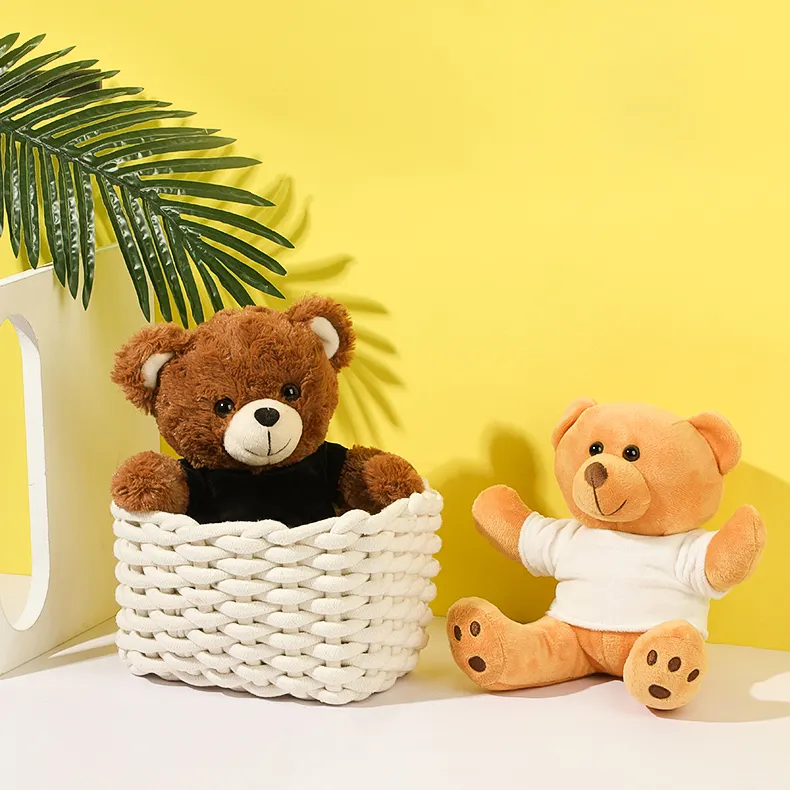 OEM Custom Logo Sublimation Graduation Teddy Bear Plush Toys Stuffed Animal Doll