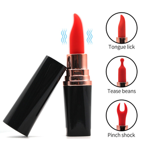 Odm Goedkope 10 Speed Mini Bullet Lippenstift Vibrator Glanzend Siliconen Seksspeeltje Gratis Monster Stil En Handig - Product Image 3