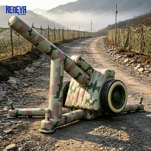 Modèle de pistolet gonflable durable REMEYA avec détection de signature IR et bouclier thermique IR pour les exercices de réponse d'urgence sur le terrain - Product Image 1
