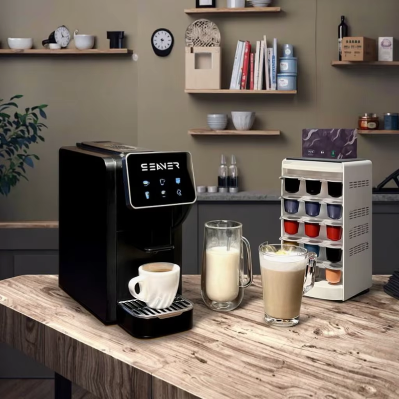 Cappuccino Latte Maker Capsule Coffee Machine