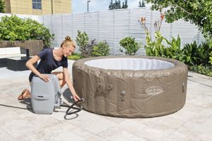 Jacuzzi Inflable Bestway 60017 <span class=keywords><strong>Lay</strong></span>-<span class=keywords><strong>Z</strong></span>-<span class=keywords><strong>Spa</strong></span> <span class=keywords><strong>Palm</strong></span> <span class=keywords><strong>Springs</strong></span> AirJet para 4-6 Personas, <span class=keywords><strong>Spa</strong></span> de Masaje Interior y Exterior - Product Image 3