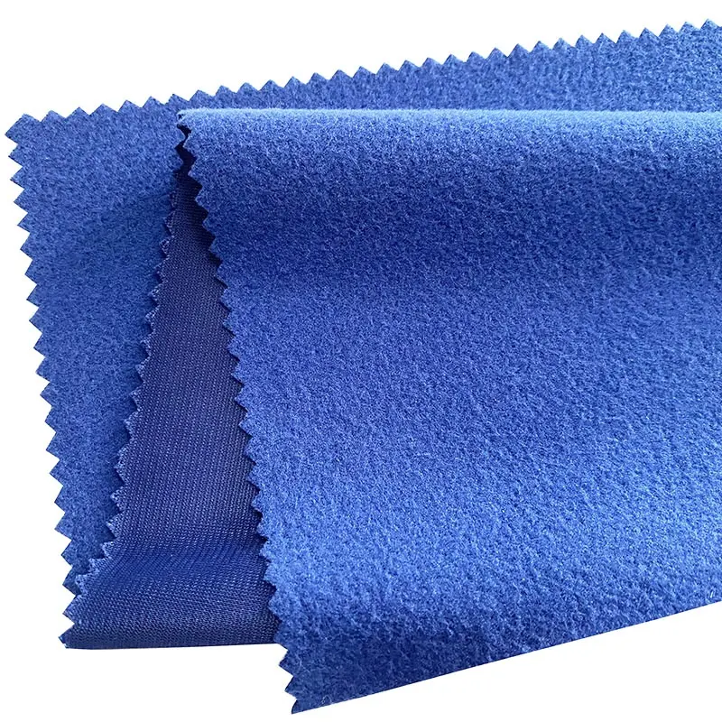 À la mode 260gsm super poly tissu 100% polyester 2.5 mètres par kg