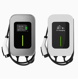 แท่นชาร์จรถยนต์ไฟฟ้า 7000W มาตรฐานยุโรป IEC62196 Type 2 ป้องกันน้ำและฝุ่น IP54 สำหรับใช้ในบ้าน กล่องชาร์จติดผนังสำหรับรถยนต์พลังงานใหม่ - Product Image 4