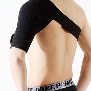 Manchon de compression d'épaule réglable en néoprène, ceinture de soutien gauche et droite pour femmes et hommes avec manchette des rotateurs - Product Image 5