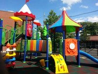 Équipement de jeu extérieur en plastique pour enfants, pour jardins résidentiels en Chine