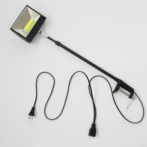 Projecteur LED à <span class=keywords><strong>pince</strong></span> bras Long télescopique, 10 W 30W, pour exposition - Product Image 6