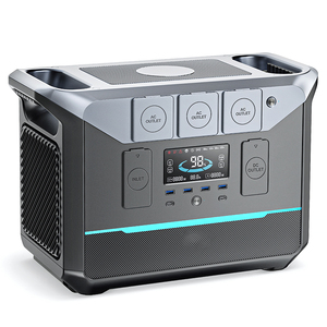 สถานีพลังงานสำรองแบบพกพา 1500w สำหรับตั้งแคมป์กลางแจ้ง 110v 230v ขนาดเล็ก - Product Image 1