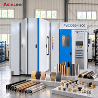 Équipement de placage ionique PVD direct usine AsiaLink avec service sur site pour la vaisselle, les bijoux et les articles sanitaires