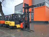 Offre Spéciale : Équipement de Manutention pour le Secteur Logistique – Chariot Élévateur 1,6 Tonne CDD16 et Mini Transpalette Électrique Autoporté AC16