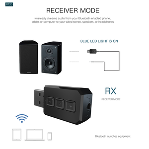 Récepteur <span class=keywords><strong>Bluetooth</strong></span> RT02 USB <span class=keywords><strong>Adaptateur</strong></span> émetteur audio sans fil pour casque AirPods PC Car <span class=keywords><strong>TV</strong></span> - Product Image 4
