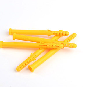 Tasselli in Plastica Personalizzati M6/M8/M10/M12, Tasselli a Espansione in Nylon Giallo per Pareti - Product Image 1