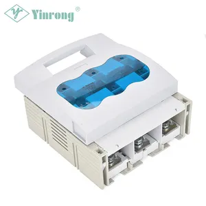 Serie HR17, interruptor de fusible, desconector, fusibles Bussmann, marca Yinrong 690V 160A-630A para fusibles NH NT HRC