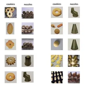 Tự động tùy chỉnh duy nhất hai màu Cookie máy làm dây cắt cookie giá máy Biscuit Máy làm - Product Image 3