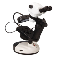 Top and Bottom Illumination Professional Microscope Stand for Jewelry Inspection