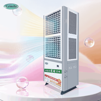 Climatiseur évaporatif industriel Kemite avec compresseur scroll, moteur de climatisation et pompe, économie d'énergie, capacité de refroidissement 30,26 kW, pour station-service