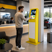 Boîte de rangement intelligente pour clés, casier à clés pour voitures de location, armoire à clés personnalisable avec logo