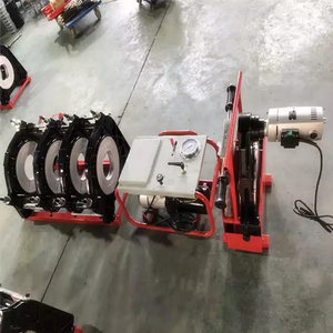 JS 315 مللي متر التلقائي الهيدروليكية بعقب ماكينة لحام بالصهر بولي إيثيلين عالي الكثافة وصلة أنابيب بعقب لحام معدات الربط - Product Image 5