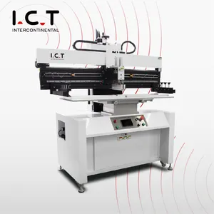 Impressão PCB Máquina impressão pasta solda automática SMT Impressora estêncil PCB semi-automática para linha produção SMT