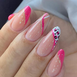 <span class=keywords><strong>Uñas</strong></span> Puntas artificiales Decoraciones de Arte de <span class=keywords><strong>uñas</strong></span> Suministros de <span class=keywords><strong>uñas</strong></span> acrílicas Nuevo diseño Diamond French Press on Nails Set - Product Image 6