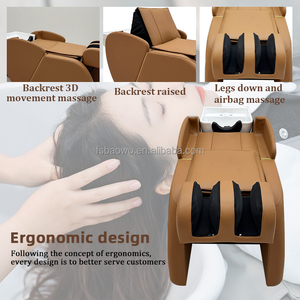 Nouveau 2026, Meilleure Vente : Lit de Massage Confortable 4D pour Thérapie Capillaire et Lavage des Cheveux, Fauteuil Relaxant Zéro Gravité à Vendre - Product Image 3