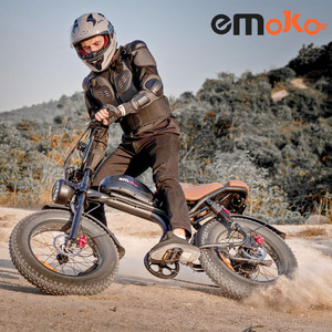 Vélo Électrique EMOKO C93 20 Pouces 48V 7 Vitesses Longue Portée Moteur Simple ou Double Écran LED Pneus Larges - Product Image 3