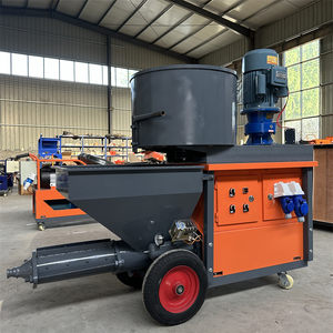 <span class=keywords><strong>M</strong></span>áquina Eléctrica Resistente para Mezclar y Rociar <span class=keywords><strong>Mortero</strong></span>, para Enlucido de Paredes y Aplicación de Cemento en Proyectos de Construcción Residencial - Product Image 2