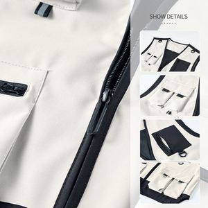 Chalecos Formales de Verano para Hombre, Transpirables, con Diseño de Logotipo Personalizado, Chaleco de Pesca Multibolsillos para Trabajo al Aire Libre - Product Image 2