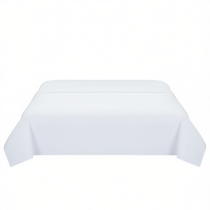 Flat <b>Sheet</b> 250x300cm 100% Cotton White For French <b>Queen</b> Bed <b>Size</b> - Product Image 3