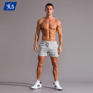 YLS9013 Pantalones cortos de verano para hombre Jogging Gym Sweat Shorts Estilo informal en blanco Tenus Short De Sport Homme - Product Image 2