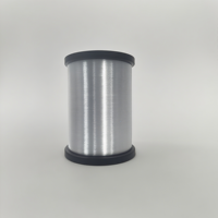 Fil monofilament en polyester PET transparent (maille rigide) - Matière première écologique et recyclée pour tissu crinoline tressé