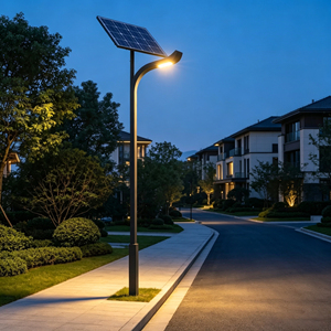 Lampes solaires de jardin électriques modernes de haute qualité à grande capacité de batterie IP65, super lumineuses pour villas, zones résidentielles, routes - Product Image 3