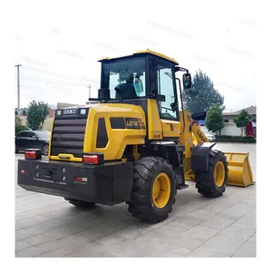 Mini cargadora de ruedas articulada LUGONG LG938, cargadora frontal aprobada por la CE para obras de construcción - Product Image 1