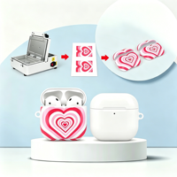 Étuis de sublimation Fonlyu pour Airpods Pro 3 2 1, impression DIY, revêtement monocouche, housses de protection pour écouteurs Bluetooth