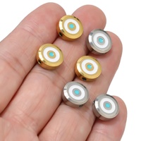 Bracelet en gros d'usine 11mm Double trou plat perles en vrac pour la fabrication de bijoux à bricoler soi-même collier Bracelet accessoires