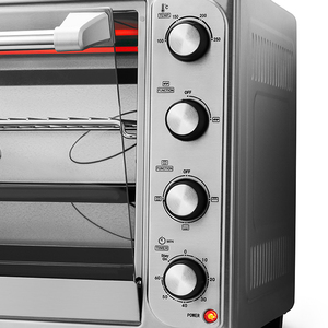 Kích thước lớn 80L thương mại thiết bị nhà bếp lò nướng điện lò nướng bánh pizza đối lưu Lò nướng bánh mỳ để nướng - Product Image 2